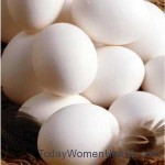 البيض لشعر قوي وصحي