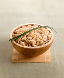  الأرز البني