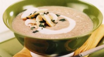 شوربة المشروم بالكريمة