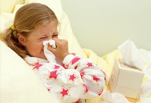طرق علاج الكحة ونزلات البرد عند الاطفال 